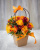 Сумочка из оранжевых кенийских роз. Арт. 5527-О