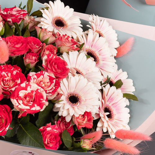 Офелия. Комплект букетов для мамы и дочки арт. 27787